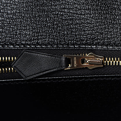 Hermes Veau Jonathan Birkin 25 Black 16 of 32