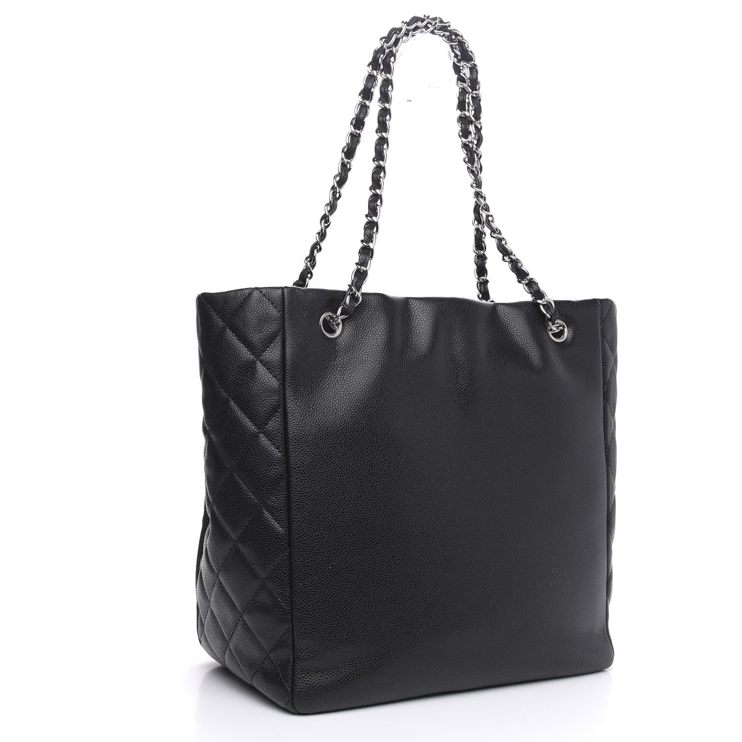 Chanel Soft Caviar Large Timeless CC Shopping Tote Black 3 of 14