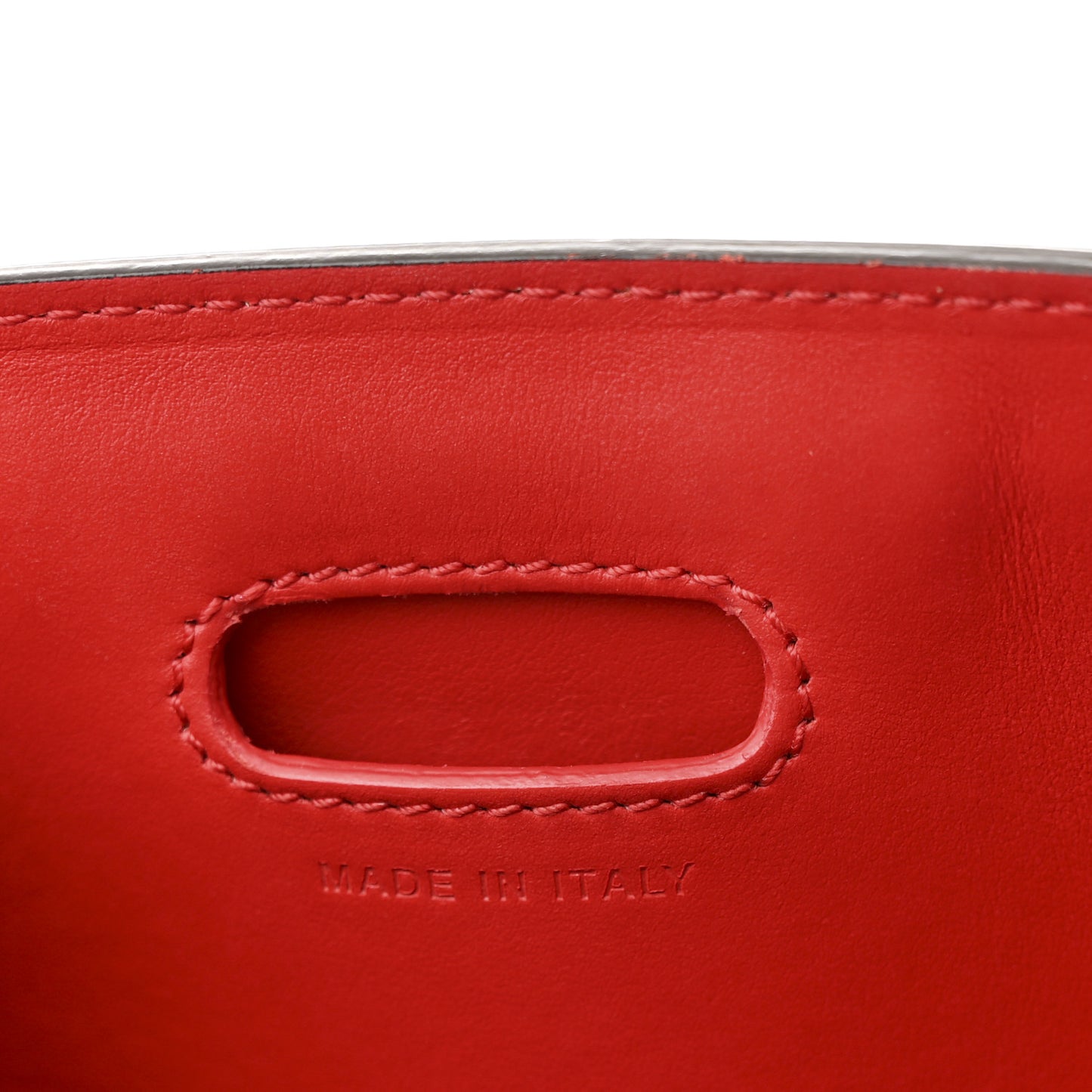 Calfskin Patent Studded Large Paloma Cognac