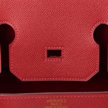 Hermes Epsom Birkin 35 Rouge Vif 22 of 28