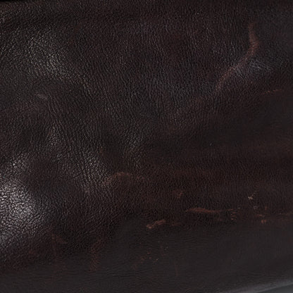 Chanel Calfskin Diamond Stitch Accordion Flap Brown 28 of 36