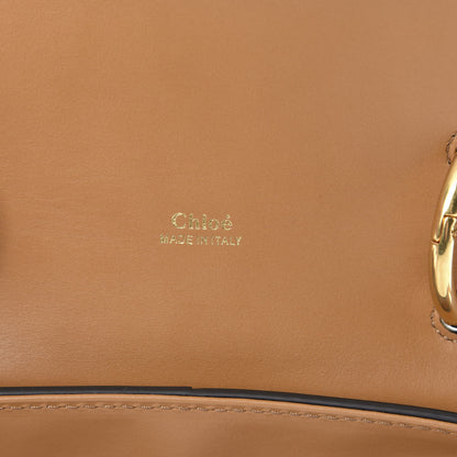 Chloe Calfskin Crocodile Embossed Canvas Small Aby Day Shoulder Bag Misty Forest 6 of 10