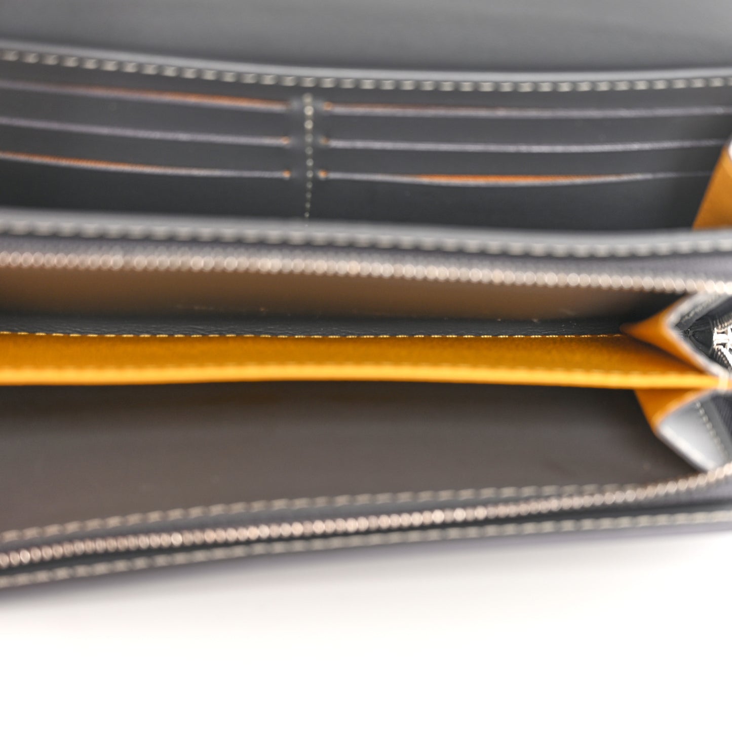 Goyardine Varenne Long Wallet Grey