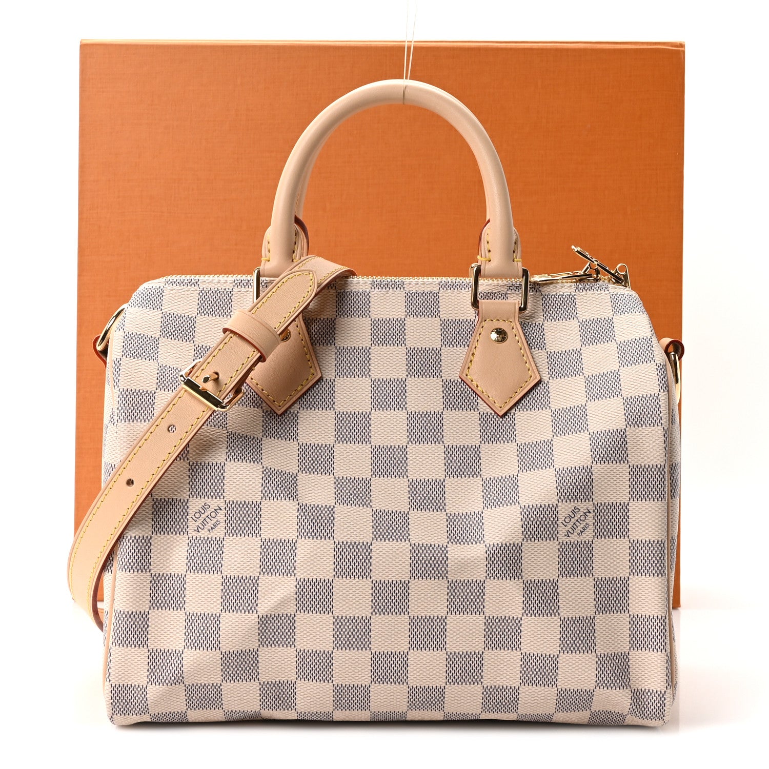Louis Vuitton Damier Azur Speedy Bandouliere 25 1893603 – FASHIONPHILE