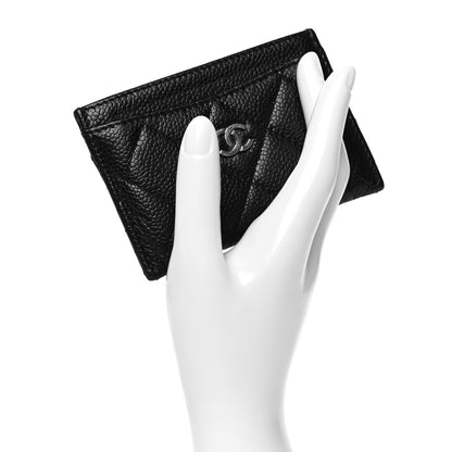 Chanel Caviar Quilted Card Holder Black 2 of 9