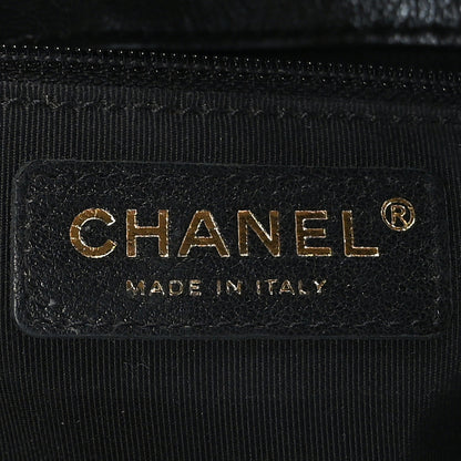 Chanel Goatskin Quilted Coco Curve Flap Messenger Flap Black 6 of 9