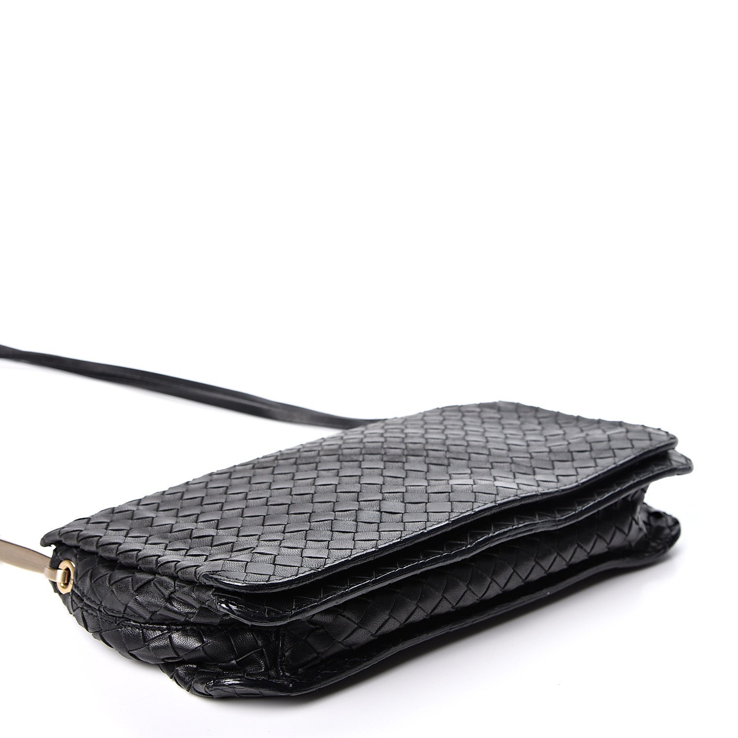 Bottega Veneta Nappa Intrecciato Crossbody Black 3 of 12