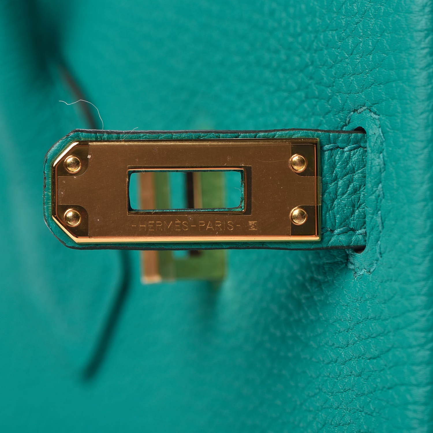 Hermes Togo Birkin 25 Vert Verone 21 of 37