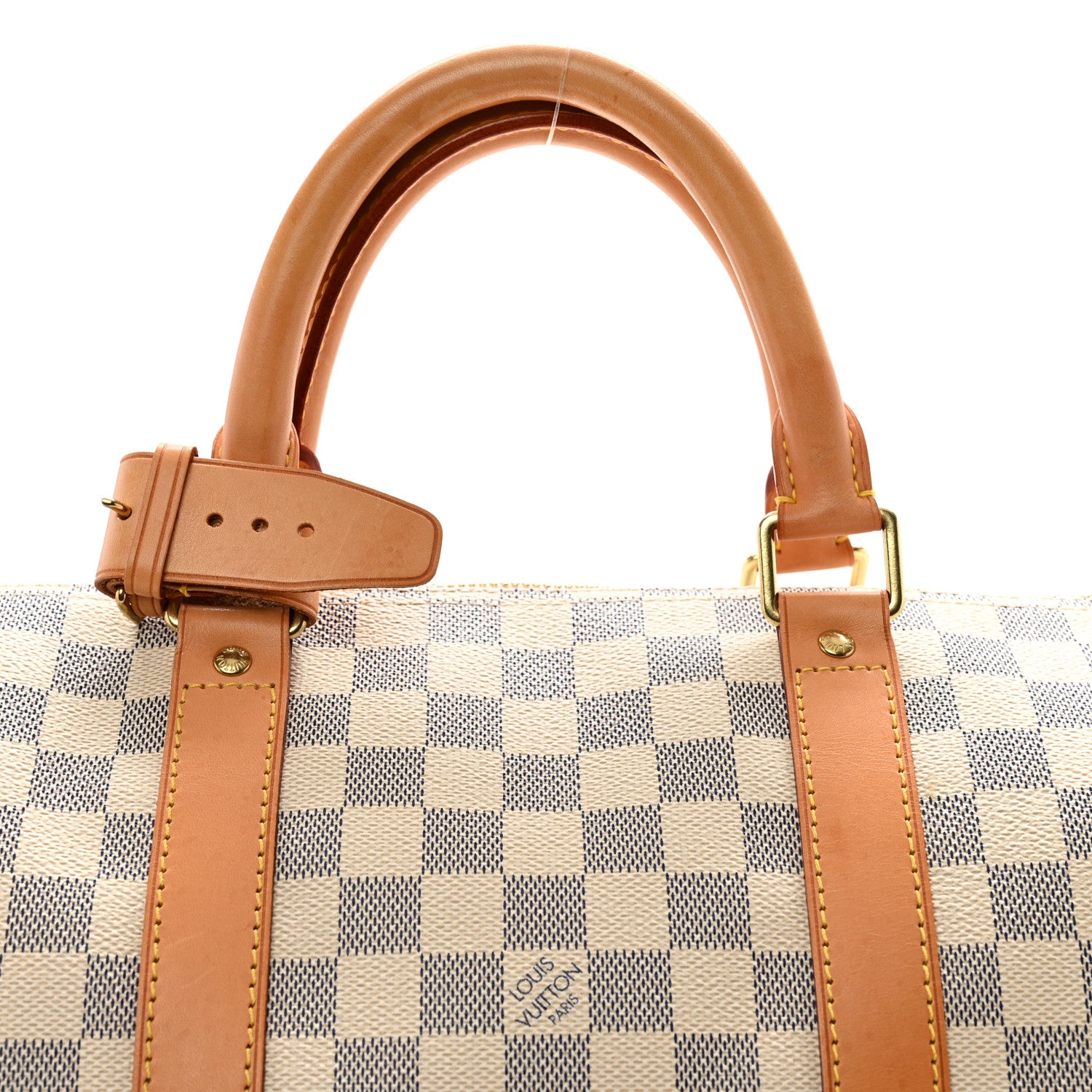 Louis Vuitton Damier Azur Keepall 50 7 of 15