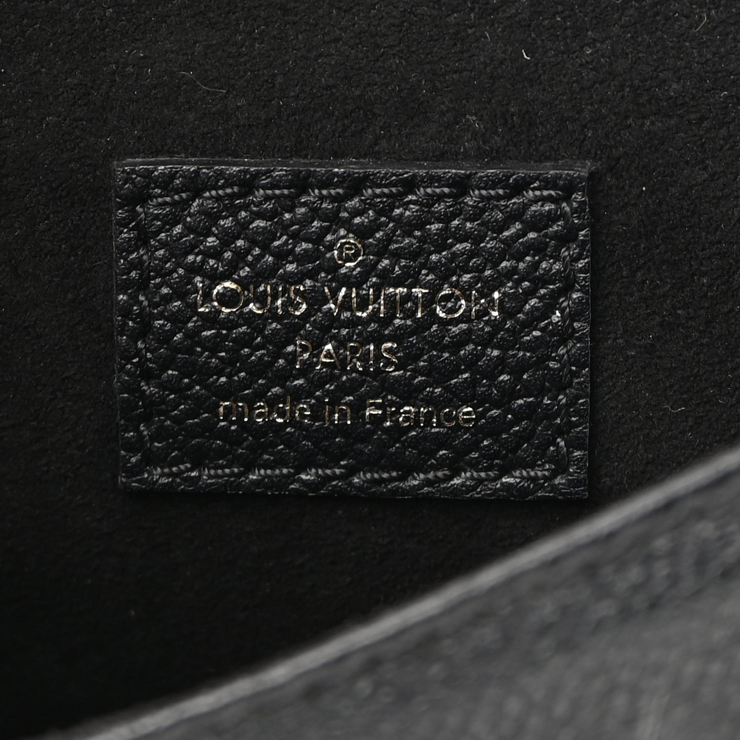 Empreinte Monogram Giant Tiny Backpack Black