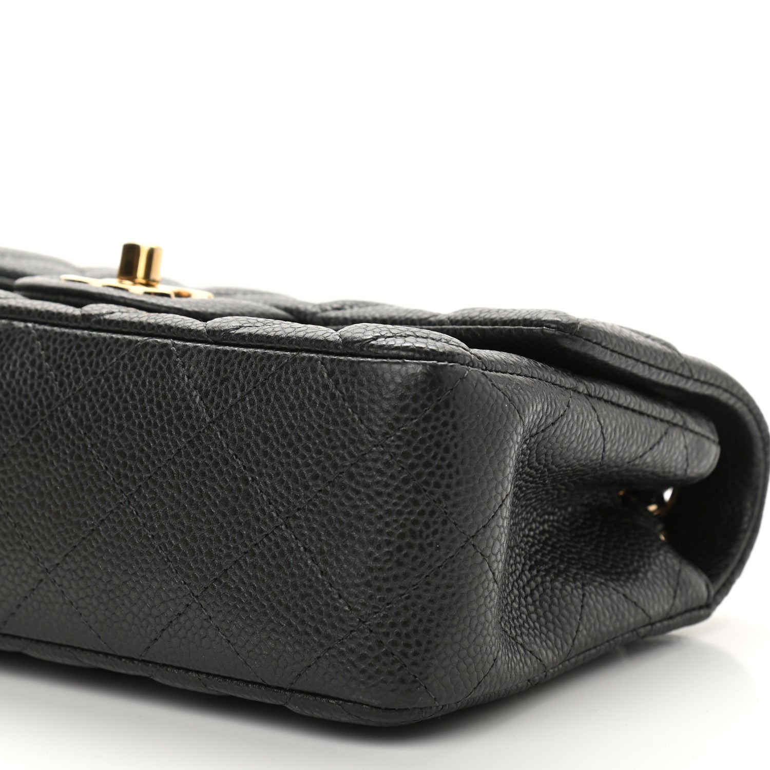 Chanel Caviar Quilted Mini Rectangular Flap Black 9 of 9