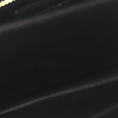 Saint Laurent Smooth Calfskin Suede Monogram Cassandra Clasp Bag Bleu Saphir 5 of 10