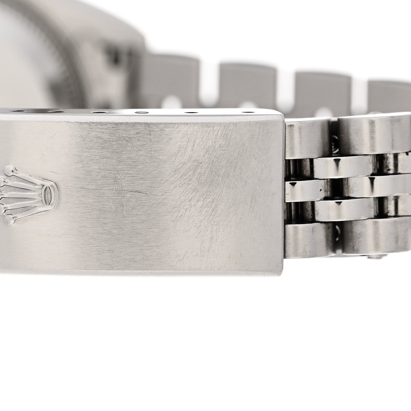 Stainless Steel 18K White Gold Diamond Mother of Pearl 26mm Oyster Perpetual Datejust Watch 79174