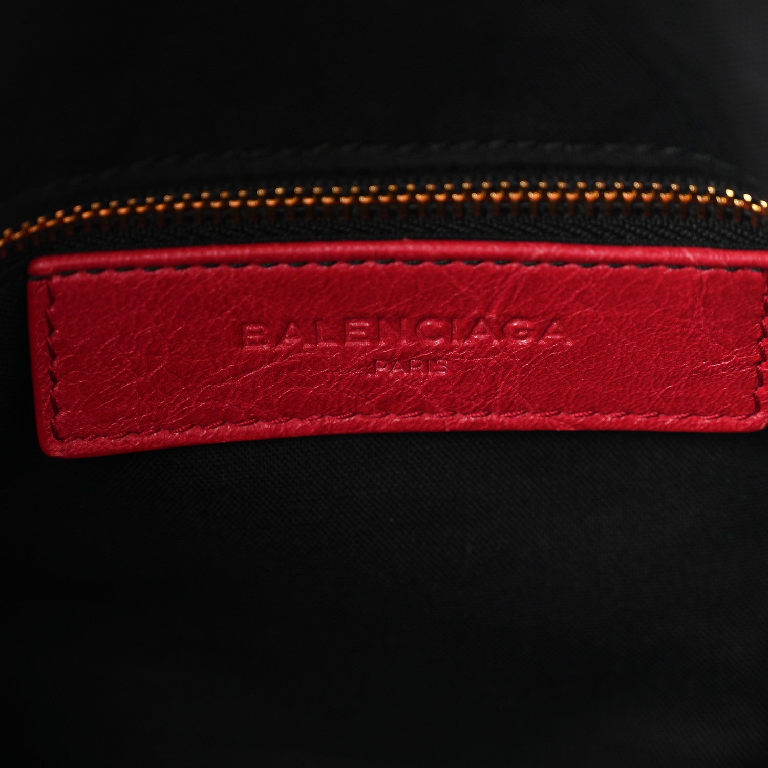 Balenciaga Agneau Classic Gold Hardware Velo Rouge Sapphire 7 of 11