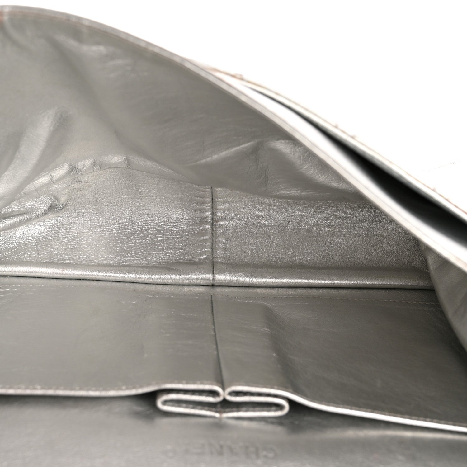 Chanel Metallic Lambskin Quilted 2.55 Reissue 227 Flap Silver 5 of 15