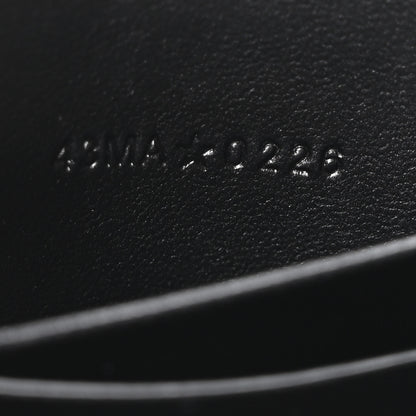 Christian Dior Lambskin Cannage Lady Dior Zip Wallet Black 7 of 11