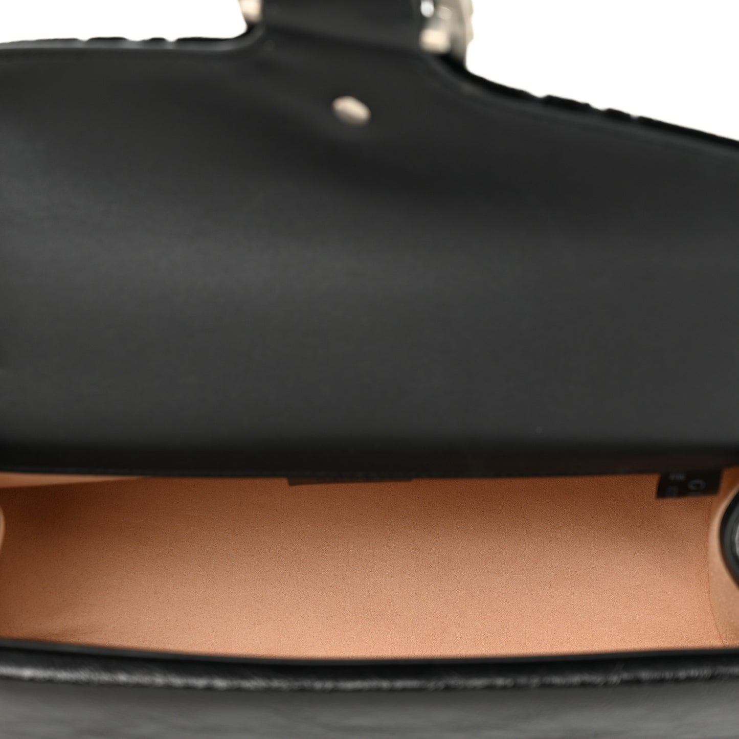 Velvet Skipper Crystal GG Monogram Small Dionysus Shoulder Bag Black Black Diamond