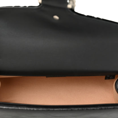 Gucci Velvet Skipper Crystal GG Monogram Small Dionysus Shoulder Bag Black Black Diamond 5 of 11
