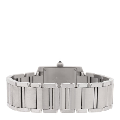 Cartier Stainless Steel 25mm Tank Francaise Quartz Watch 3 of 4