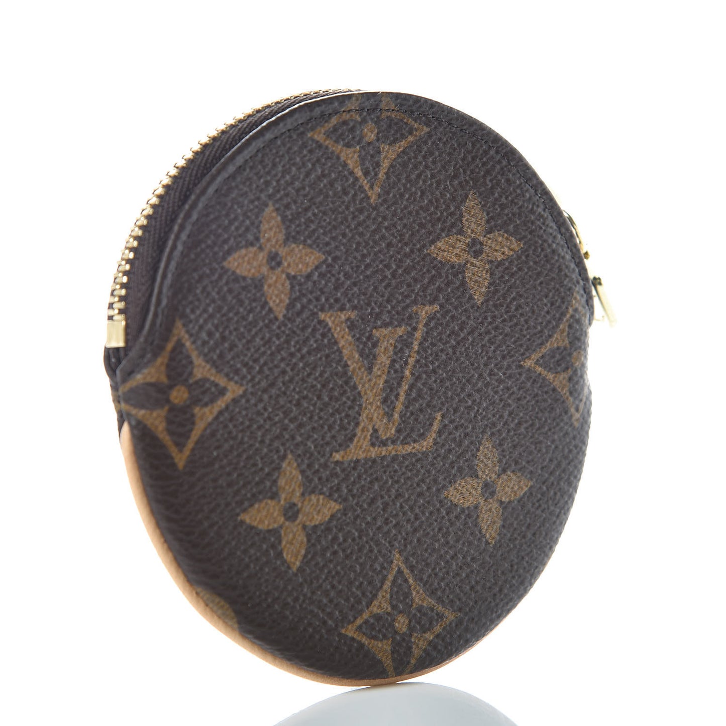 Monogram Round Coin Purse