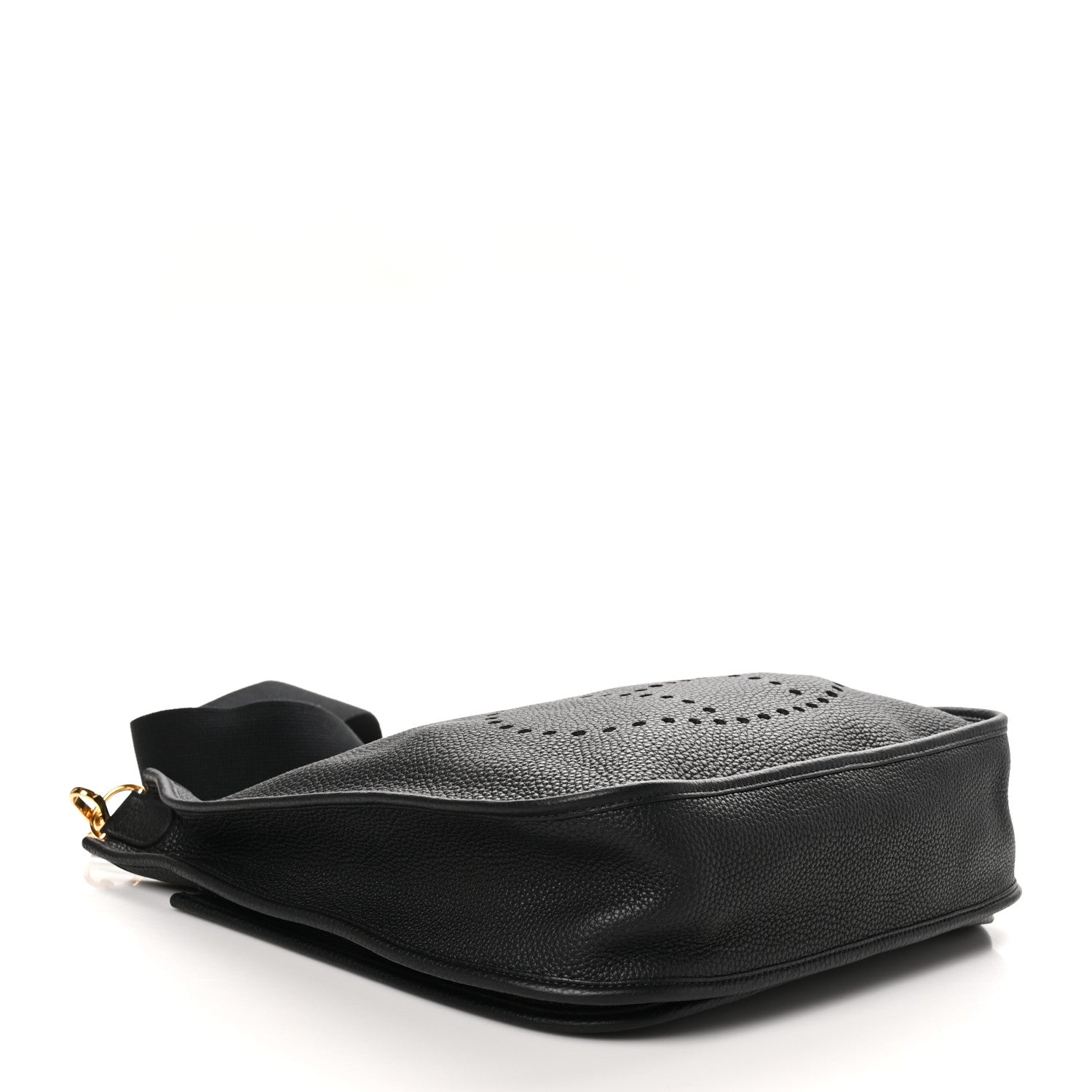 Hermes Taurillon Clemence EVELYNE III GM Black 4 of 10