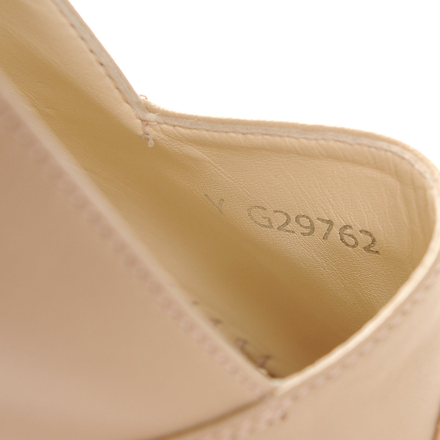 Lambskin CC Espadrilles 40 Beige Black