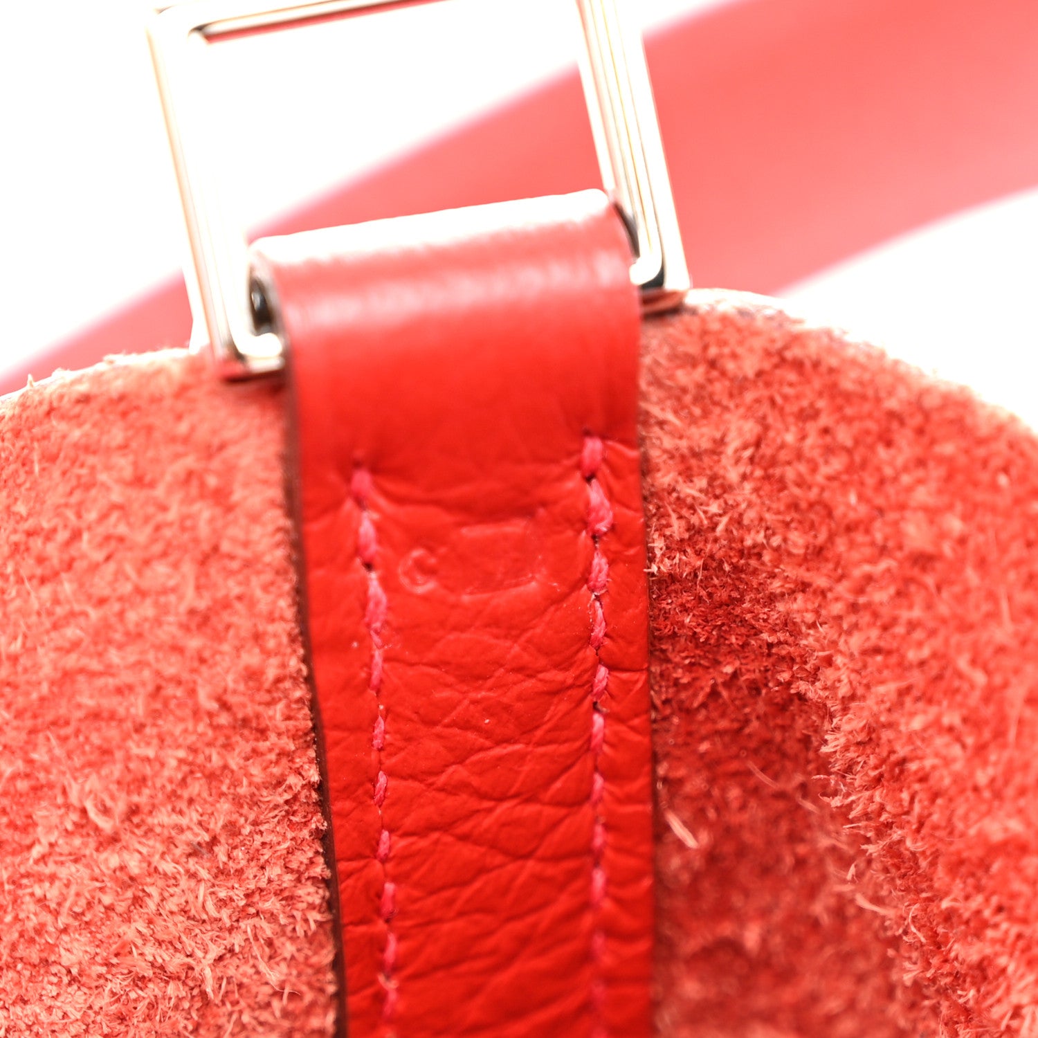 Hermes Taurillon Clemence Picotin 18 PM Rouge Vif 7 of 12