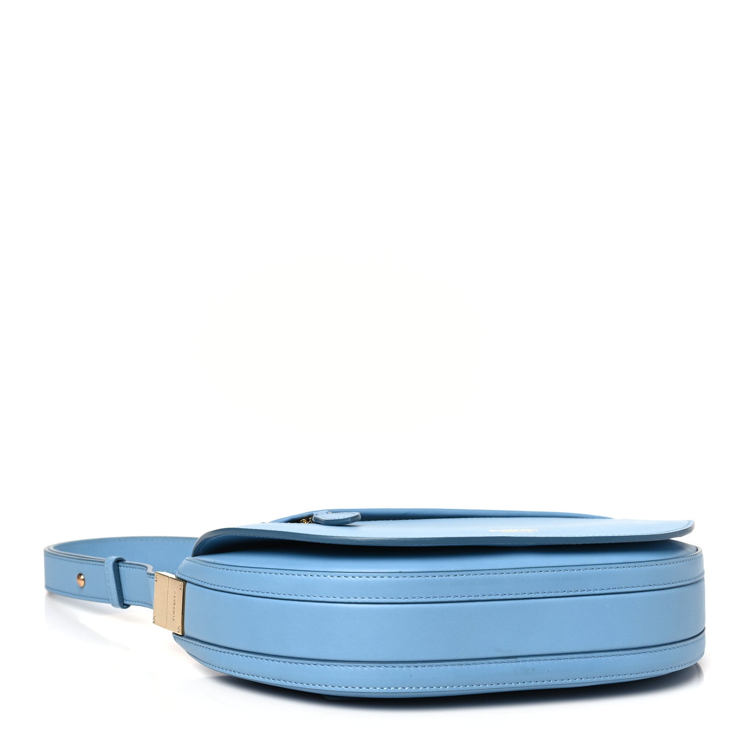 Burberry Calfskin Small Olympia Shoulder Bag Blue 3 of 8