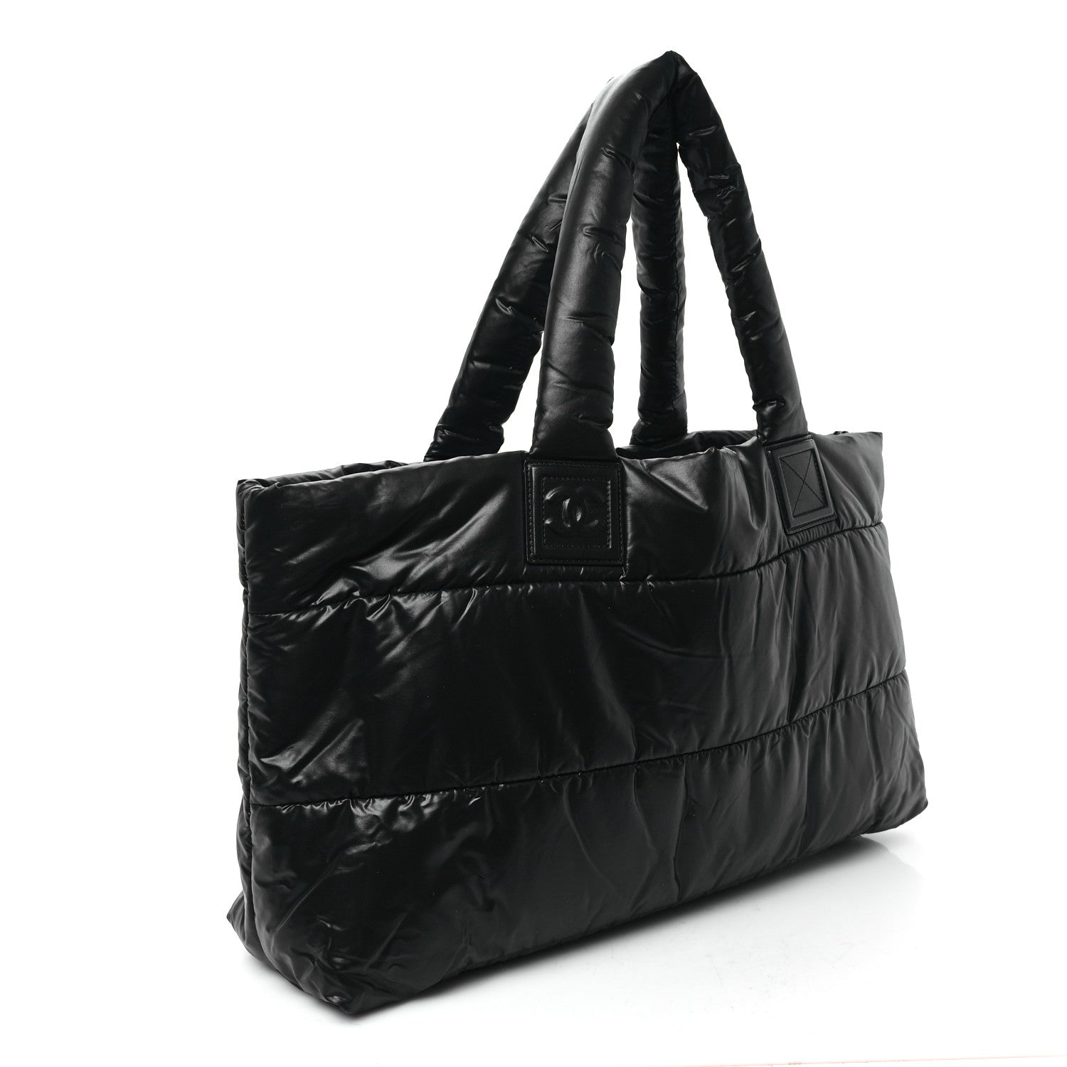 Chanel Nylon Coco Cocoon Large Reversible Tote Black 3 of 16
