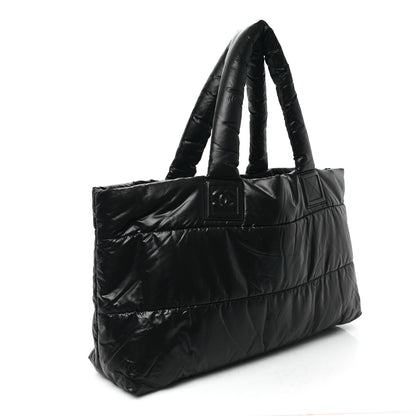 Chanel Nylon Coco Cocoon Large Reversible Tote Black 3 of 16
