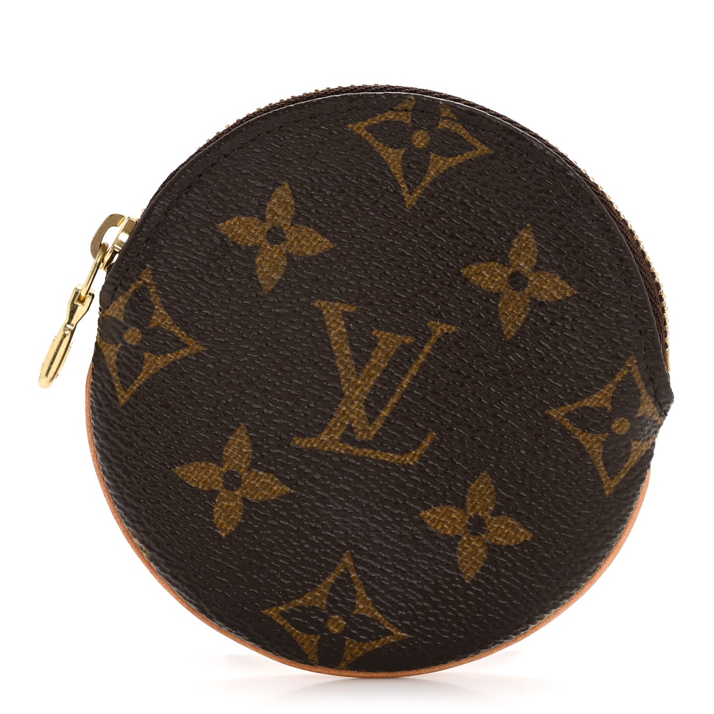 Monogram Round Coin Purse