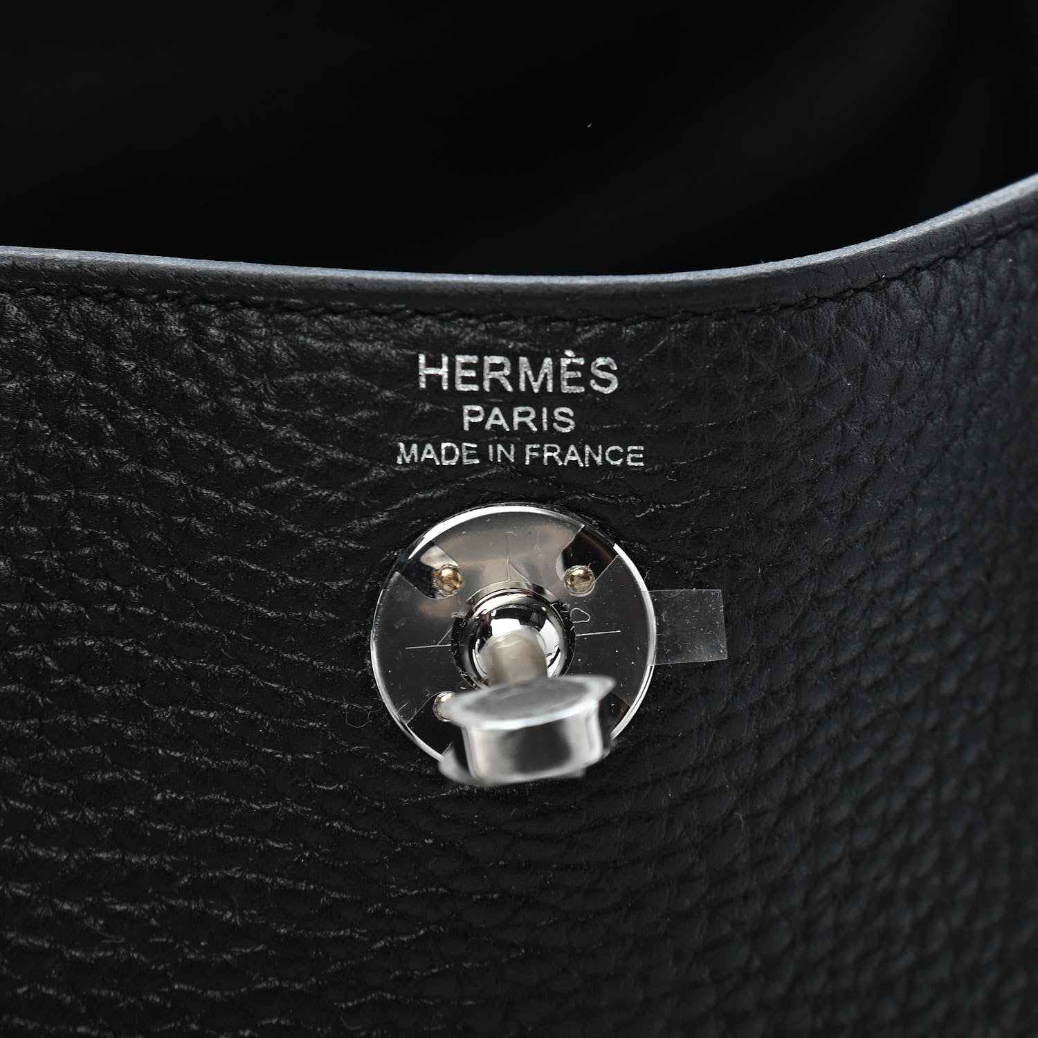Hermes Taurillon Clemence Mini Lindy 20 Black 6 of 9