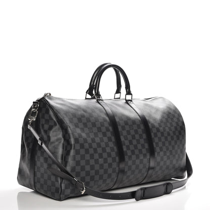 Louis Vuitton Damier Graphite Keepall Bandouliere 55 4 of 9
