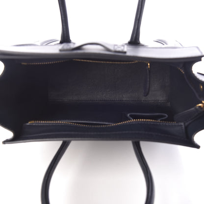 Celine Smooth Calfskin Micro Luggage Navy Blue 5 of 9