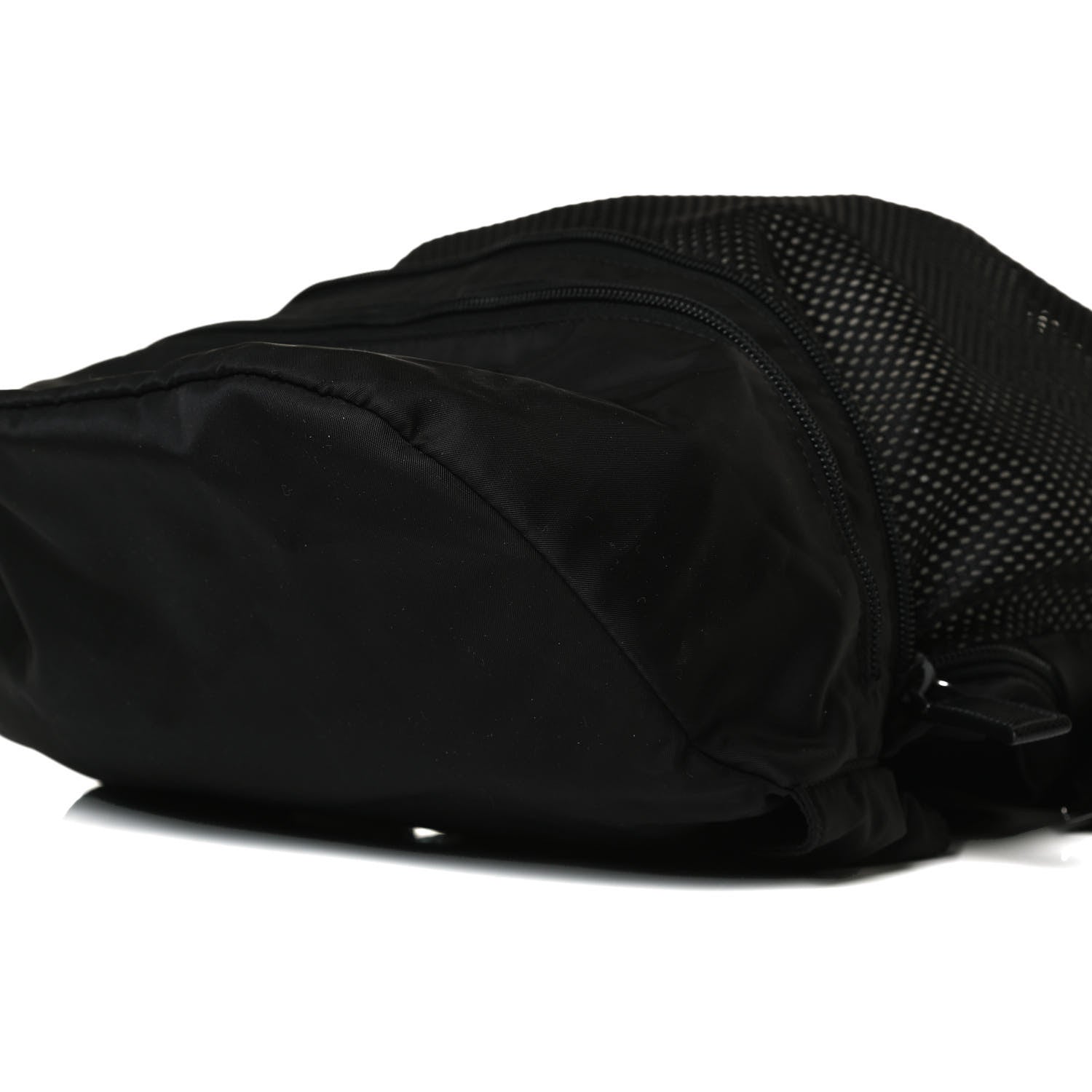 Prada Re-Nylon Saffiano Convertible Belt Bag Black 16 of 17