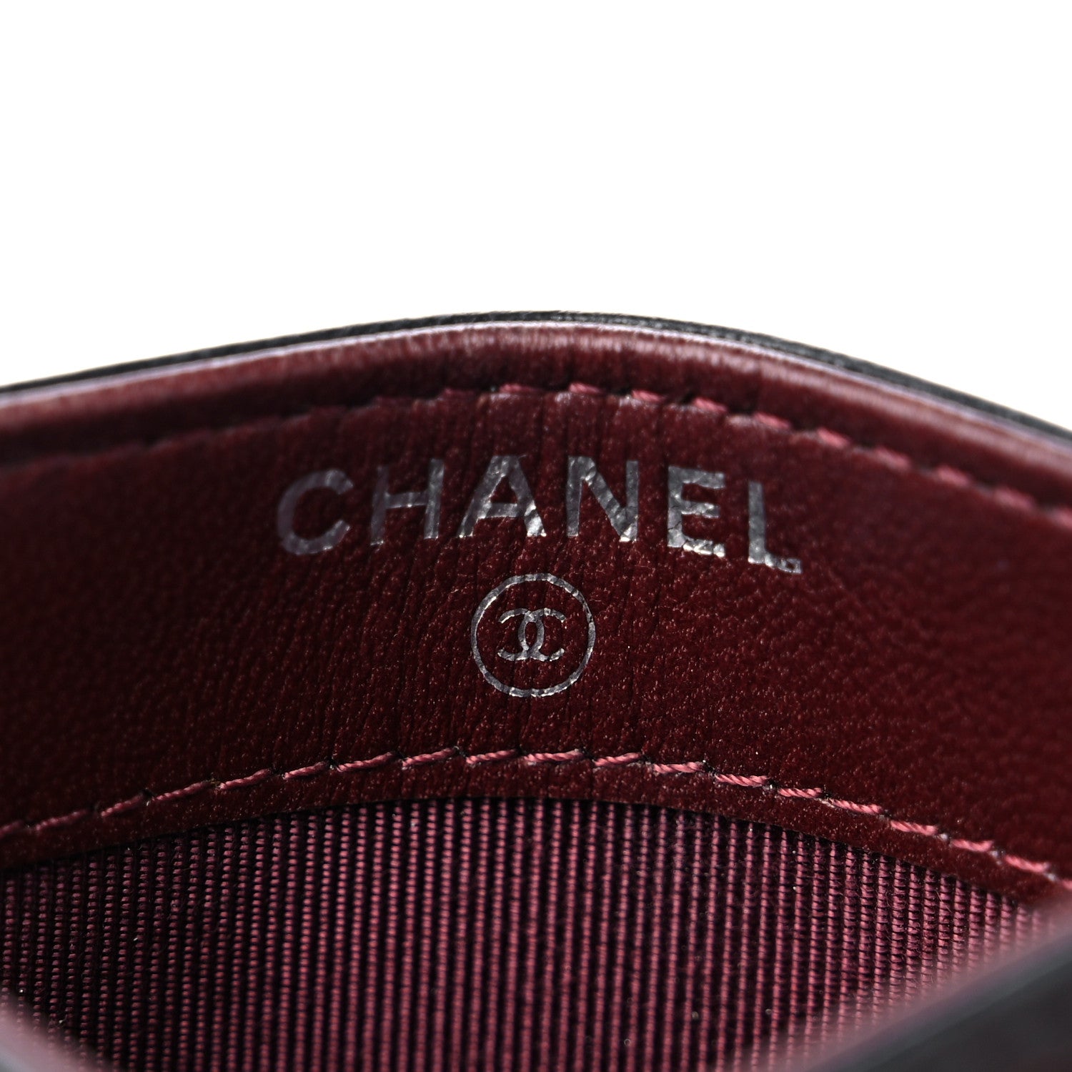 Chanel Lambskin Quilted Card Holder Black 6 of 11