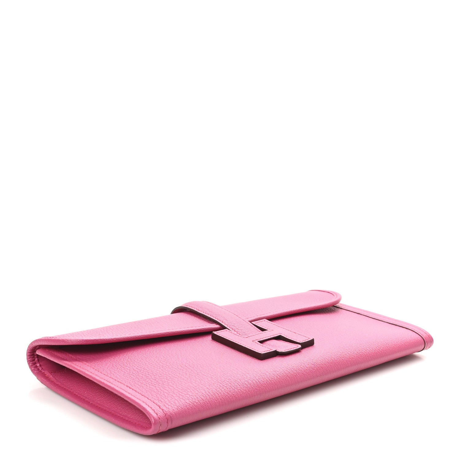Hermes Chevre Mysore Jige Elan 29 Clutch Rose Shocking 4 of 8