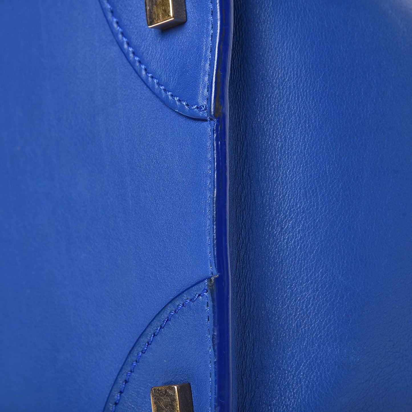 Smooth Calfskin Mini Luggage Royal Blue