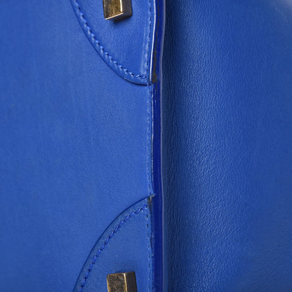 Celine Smooth Calfskin Mini Luggage Royal Blue 22 of 28