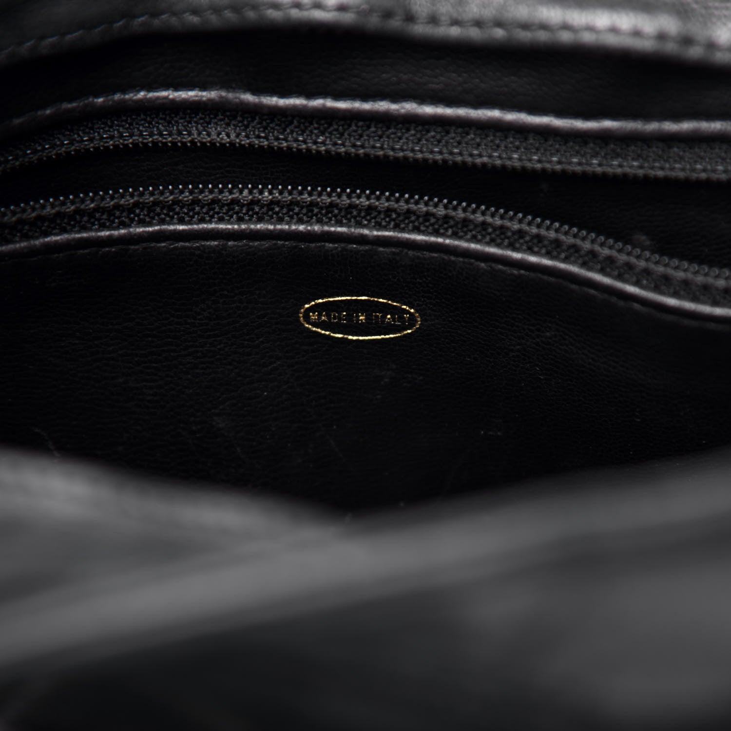 Chanel Lambskin Quilted Shoulder Bag Black 7 of 10