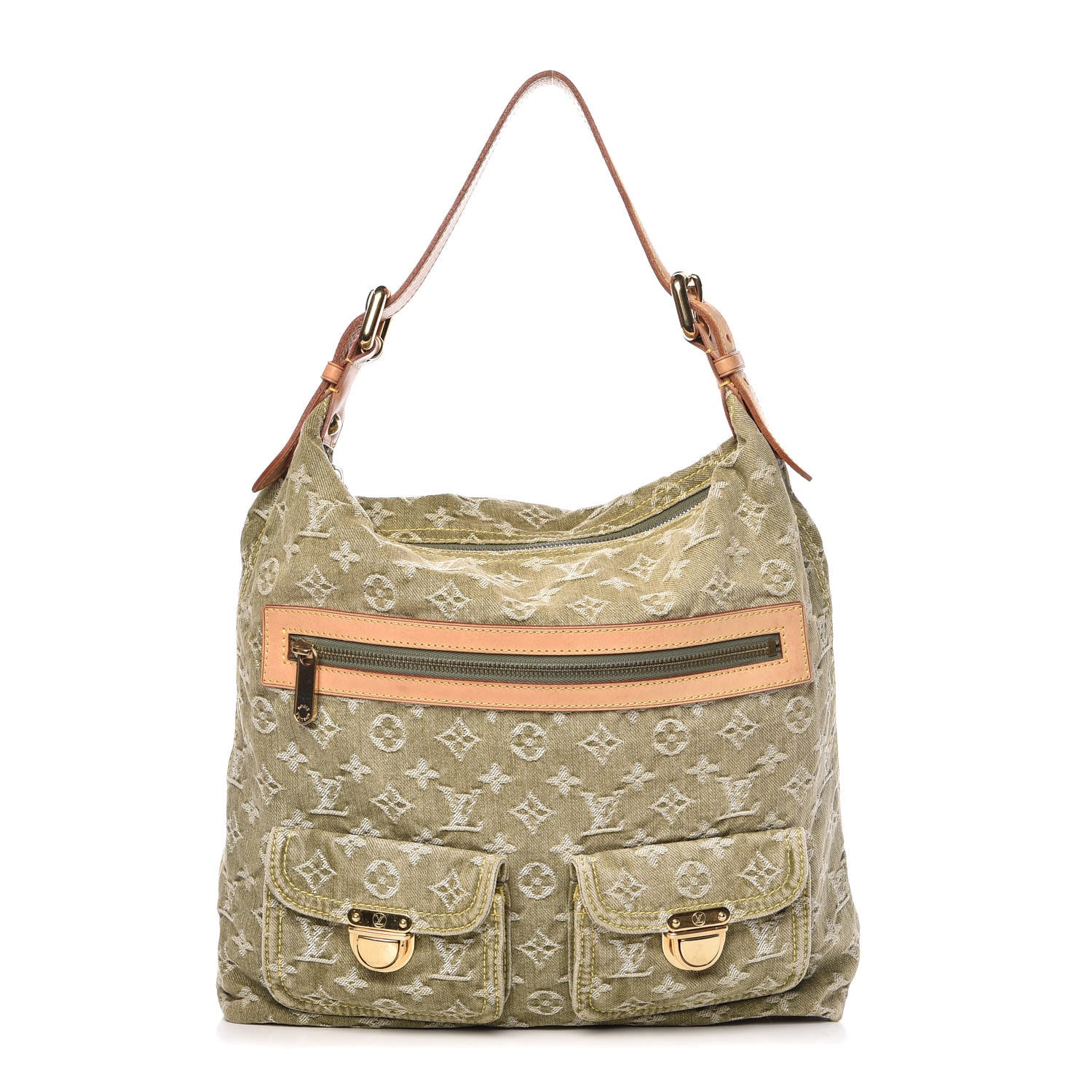 Louis Vuitton Denim Baggy GM Lichen 1 of 15