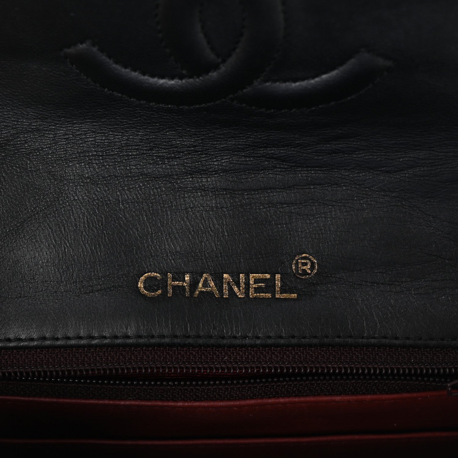 Chanel Lambskin Quilted Mini Square Flap Black 6 of 11