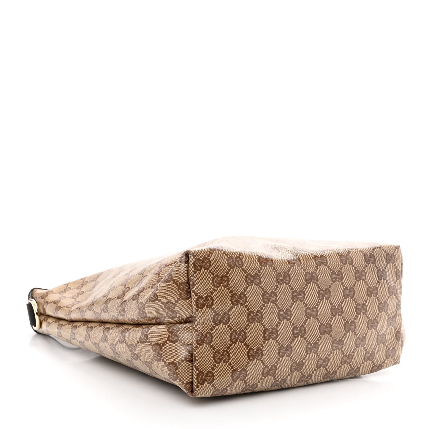 Crystal Monogram Joy Tote Dark Brown