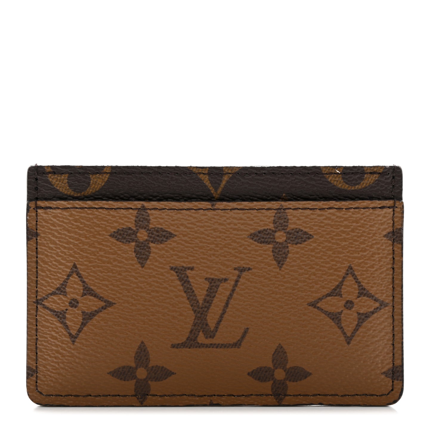 Reverse Monogram Card Holder