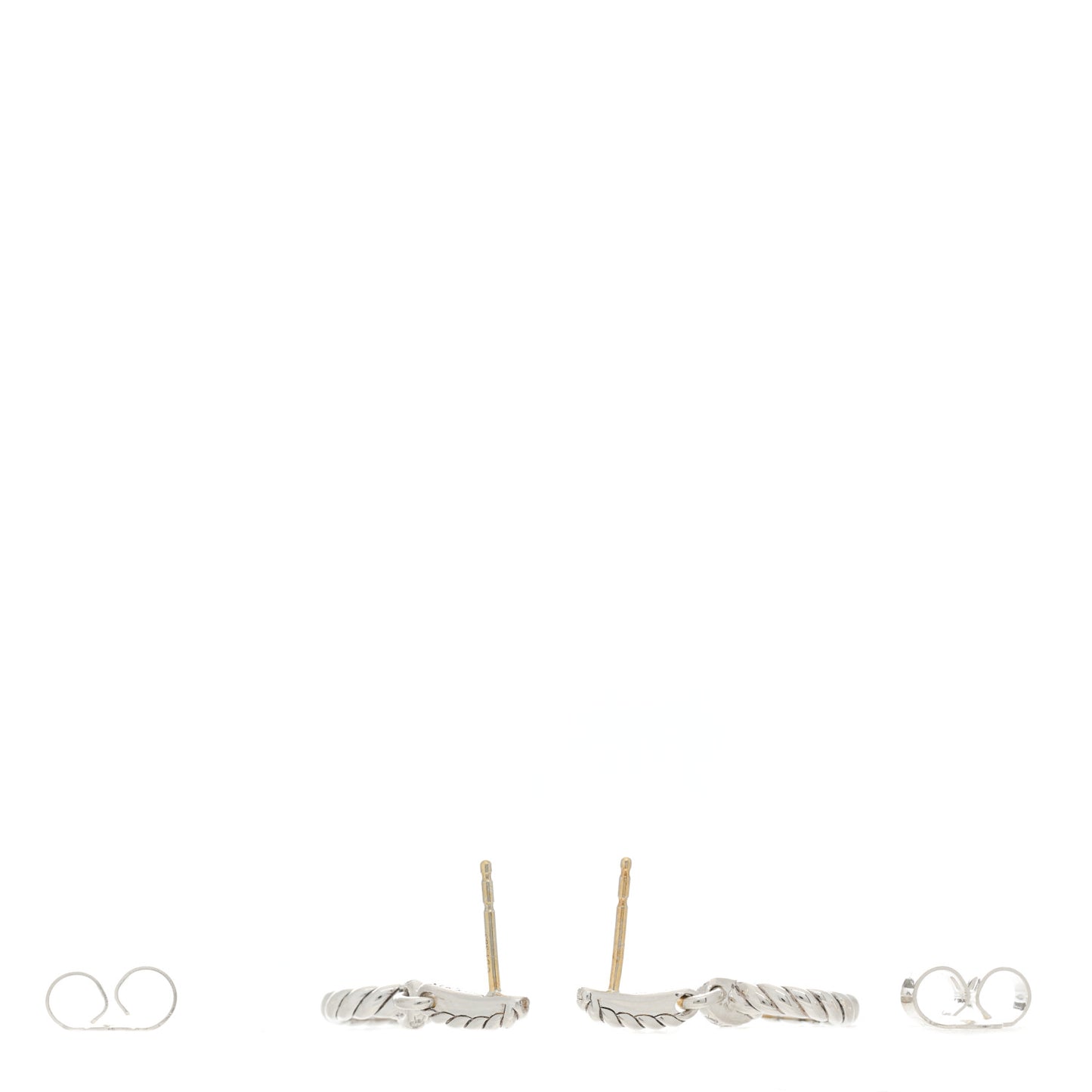 Sterling Silver Diamond Mother of Pearl 25mm Elements Drop Earrings