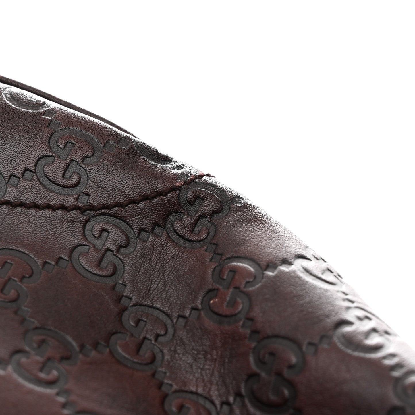 Guccissima Small Jackie O Hobo Chocolate