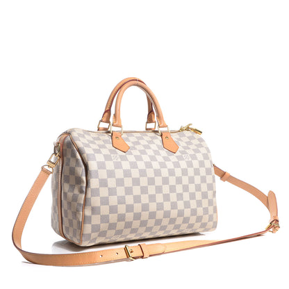Louis Vuitton Damier Azur Speedy Bandouliere 30 3 of 8