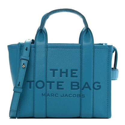 Marc Jacobs Grained Calfskin Small The Tote Bag Barrier Reef 1 of 11