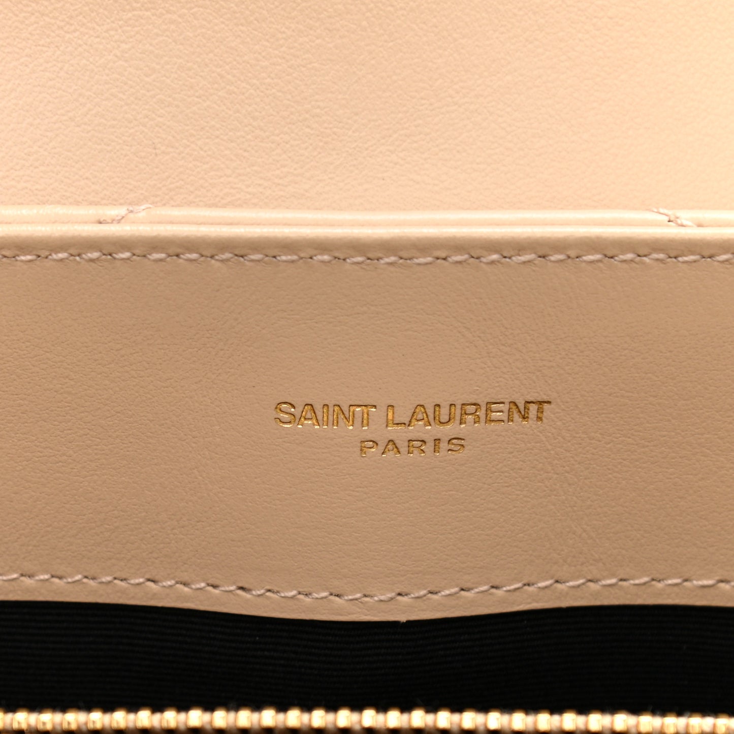Calfskin Y Quilted Monogram Medium Loulou Chain Satchel Dark Beige
