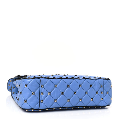 Valentino Garavani Nappa Medium Rockstud Spike Shoulder Bag Angel 4 of 8